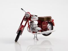 Motorcycle Jawa-250 typ 353 red 1:24 Our Motorcycles Modimio Collections #13