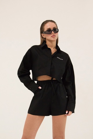 Рубашка MINI COTTON BLACK