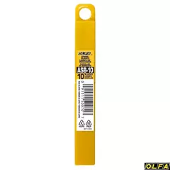 OLFA 9 мм, 10 шт, в боксе, сегментированные лезвия (OL-ASB-10)