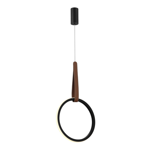 Светильник подвесной ST-Luce Черный, Терракотовый LED 1*12W SHAPE sl6131.403.12