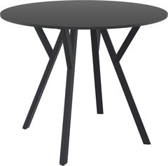 Стол пластиковый Siesta Contract Max Table Ø90, черный