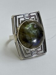 Октагон (кольцо из серебра)