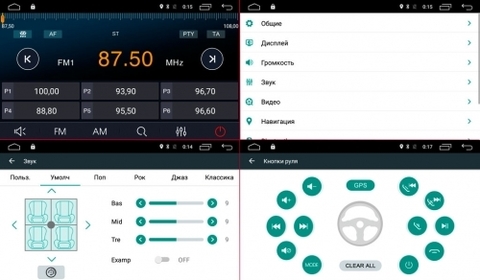 Штатная магнитола на Android 6.0 для Toyota Land Cruiser Prado 150 17+ Roximo 4G RX-1126