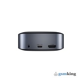 Baseus Mate Docking Type-C Mobile Phone Intelligent HUB Expanded Socket (high configuration) Deep Gray CAHUB-S0G