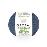 Пряжа Gazzal Organic Baby Cotton 434 джинс