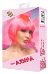 Ярко-розовый парик 