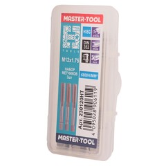 Метчик М12х1,75 (Комплект 3шт) DIN352 HSS-G 6h 75мм a=7,0 H-Tools 230120HT