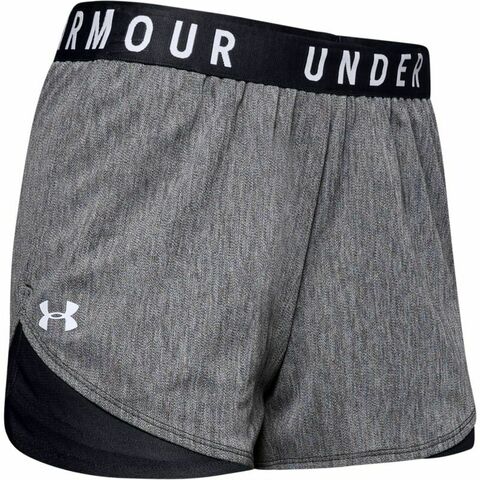 Женские теннисные шорты Under Armour Play Up Short 3.0 Twist - black/white