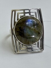 Октагон (кольцо из серебра)