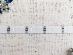 Размерники жаккардовые Тафта XS, ш. 1,2х3,2 см в рулоне 500 шт.