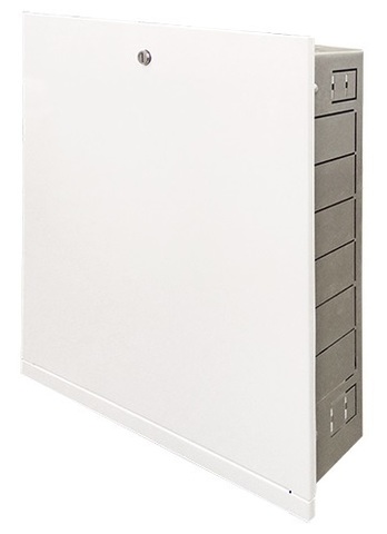 Uni-Fitt ШРВ-3 шкаф коллекторный встраиваемый распределительный 670x125x744 мм (482G3000)