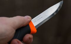 Нож Morakniv Companion F Serrated, нержавеющая сталь, 11829