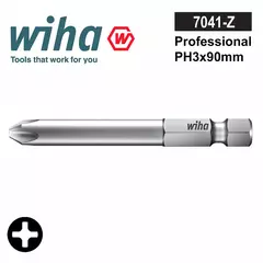 Бита PH3 х90мм Professional Wiha 7041Z 04127
