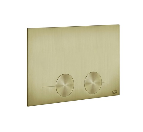 Gessi 54617#727 Клавиша смыва для унитаза для инсталляций TECE (латунь матовая/Brushed Brass PVD)