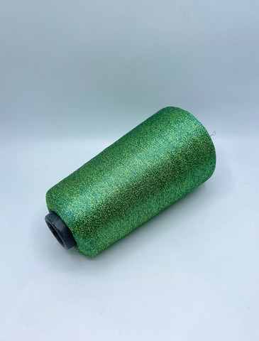 Sinflex (пр.Италия),F180 7500м / 100 гр.  60% вискоза, 40% люрекс , цвет-Зеленый(f475), арт.34547