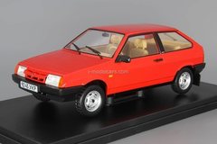 VAZ-2108 Lada Samara red 1:24 Legendary Soviet cars Hachette #19