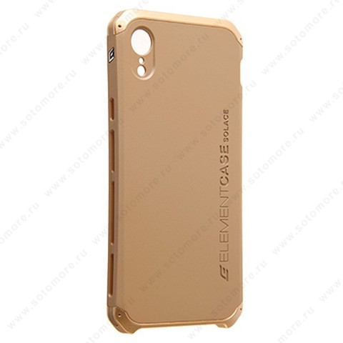 Накладка ELEMENT CASE для iPhone XR золото