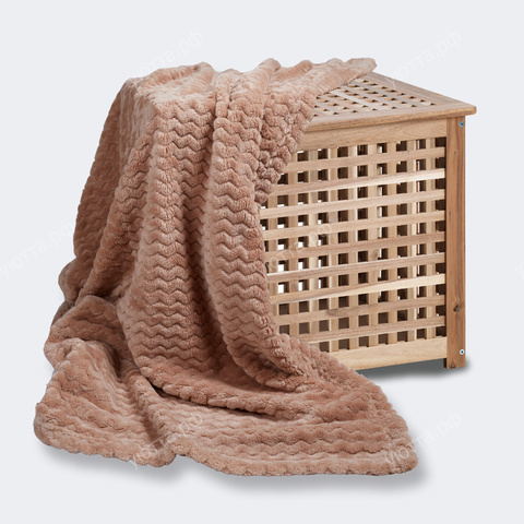 Плед Ecotex Модерн (180*200 см) - Кофейный - купить 1