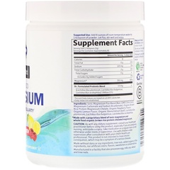 Garden of Life, Dr. Formulated, порошок магния из цельных продуктов, малина и лимон, 421,5 г