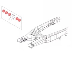 подшипник амортизатора PDS нижний  KTM SX (-F) / EXC (-F)