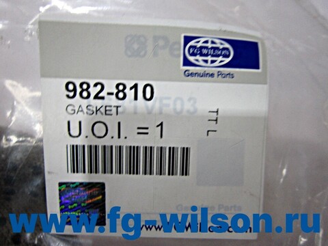 Прокладка впускного коллектора / GASKET АРТ: 982-810