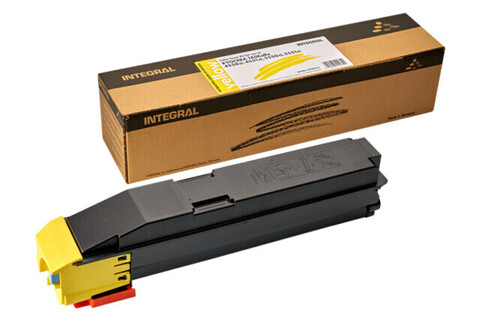 Тонер-картридж Integral TK-8305Y с чипом для Kyocera