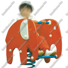 Качалка для детей для игровых комнат, площадок "Оранжевый Слон"