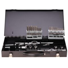 Набор метчиков и плашек M3-M12 37пр HSS-G Terrax by Ruko A245020