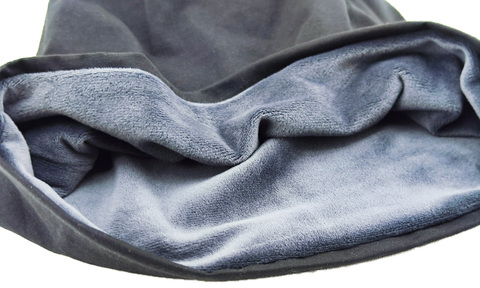 Картинка шапка-бини Skully Wear DDM-331 Black-Plush - 2