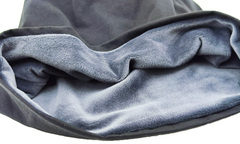 Шапка двухслойная Skully DDM-331 Black-Plush - 2