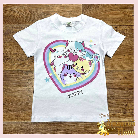 Футболка хлопок д (5-8) 260119-SL6068