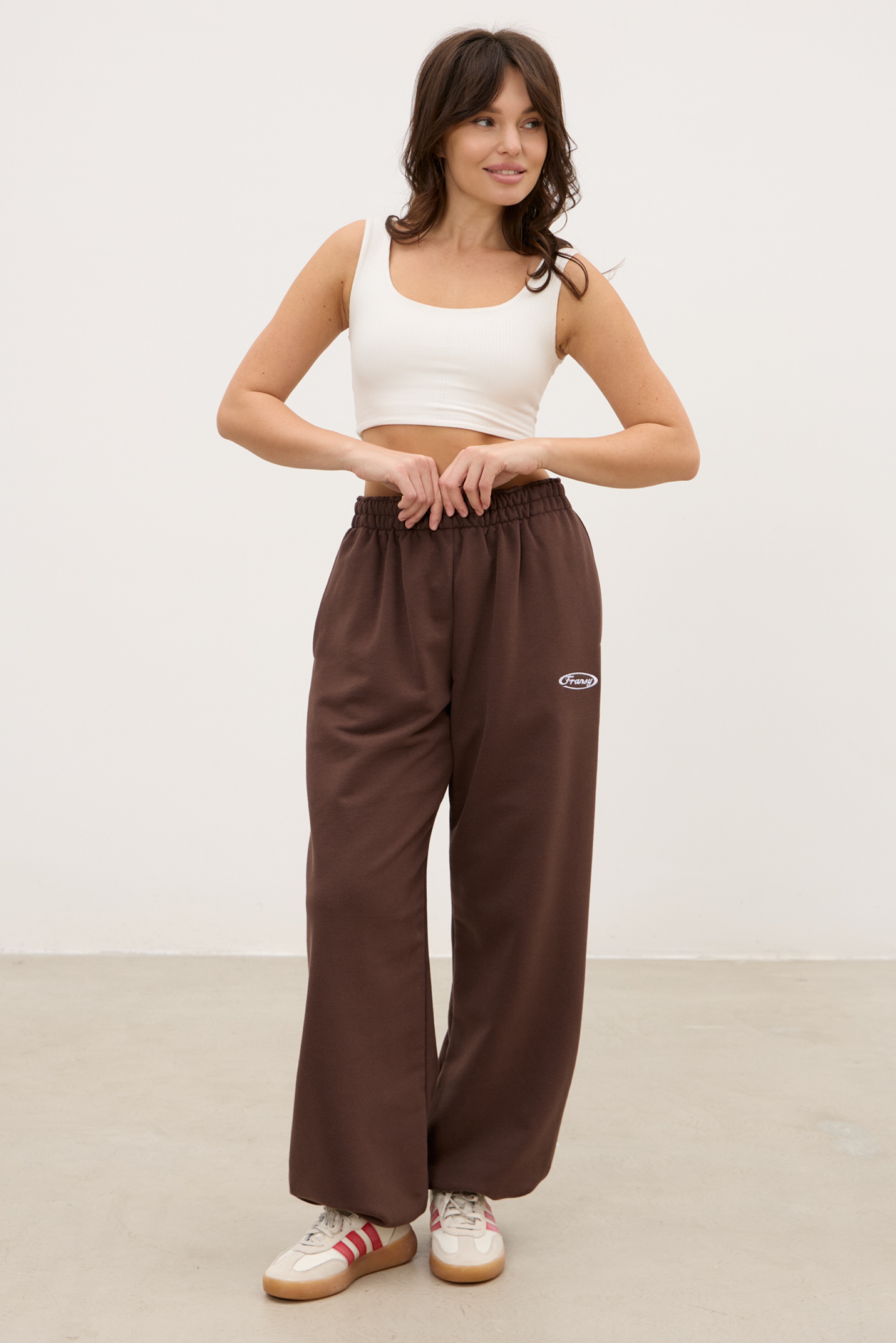 Брюки-трансформеры, трюфельные