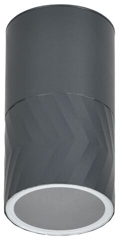 Светильник уличный 5110 потолочный GU10 IP65 серый IEK