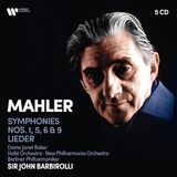 BARBIROLLI, JOHN: Mahler: Symphonies Nos. 1, 5, 6, 9, Lieder (Box) (Компакт-диск)