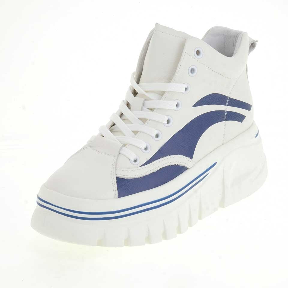 Кроссовкивысокие женские BERKONTY JH82355-19 белые