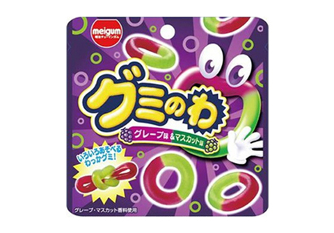 Мармелад Meiji виноград и мускат, 22г