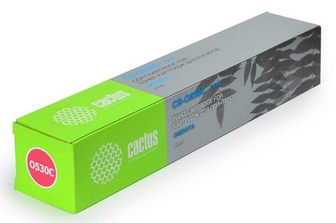 Картридж лазерный Cactus CS-O530C 44469754 голубой (5000стр.) для Oki C530