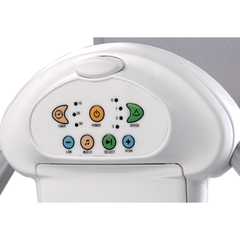 Электрокачели с адаптером Nuovita Migliore, цвет - Rosa Verde / Зеленая Роза (BY020_513)