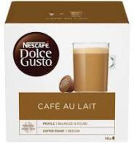 Кофе в капсулах Nescafe Dolce Gusto Cafe Au Lait, 16 капс.