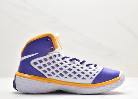 Nike Zoom Kobe 3 'White/Purple/Yellow' 