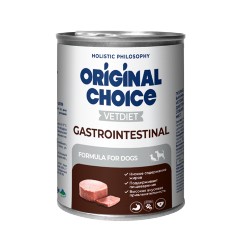 Original CHOICE Gastrointest консервы для собак профилактика болезней ЖКТ 340 гр