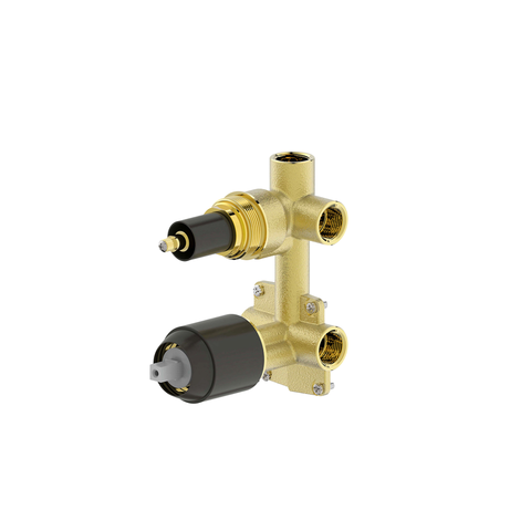 Cкрытая монтажная часть для ванны Bravat Eddie 2-функции (D982BW-B-ENG)