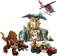 Конструктор LEGO Jurassic World 76976 Воздушная миссия спинозавра и Кецалькоатля