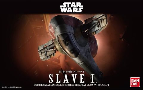 Star Wars 1/144 Scale Model Kit Slave I