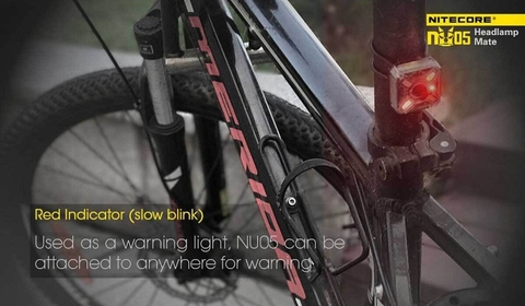 Крепление для велосипеда Nitecore (NU05BM) черный d30.3мм