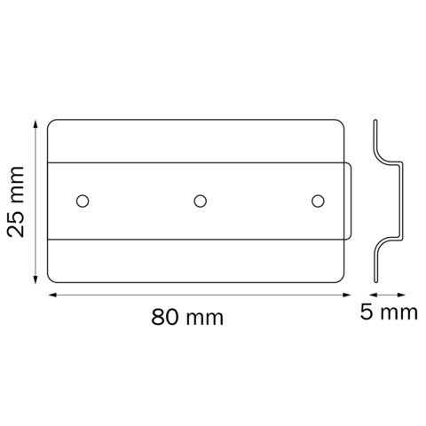Планка соединительная к треку Lightstar Pro 505186