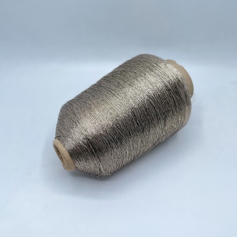Kyototex (пр.Япония),art-Abigail-Pedy 450м / 100 гр. 14% Металлик (Люрекс). 73%Вискоза. 13% Японская бумага , цвет-Античное золото(12) , арт.28269