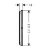 Hansgrohe 15573140 HG 15 573 140  ShowerSelect Comfort E Вентиль для 3 потребителей, скрытый монтаж, BBR