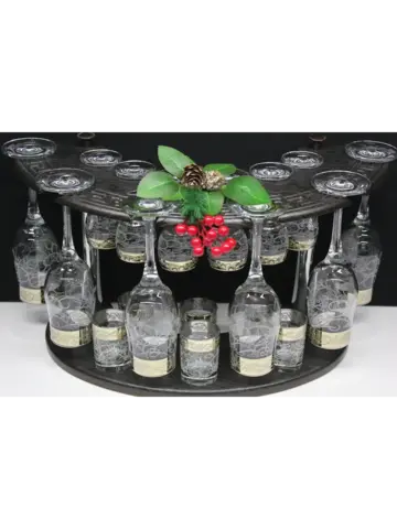 Барный набор 18 предметный с Бокалом