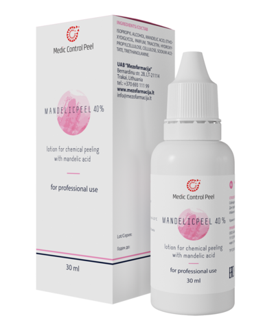 Пилинг Medic Control Peel поверхностный на основе миндальной кислоты - Mandelicpeel 40%